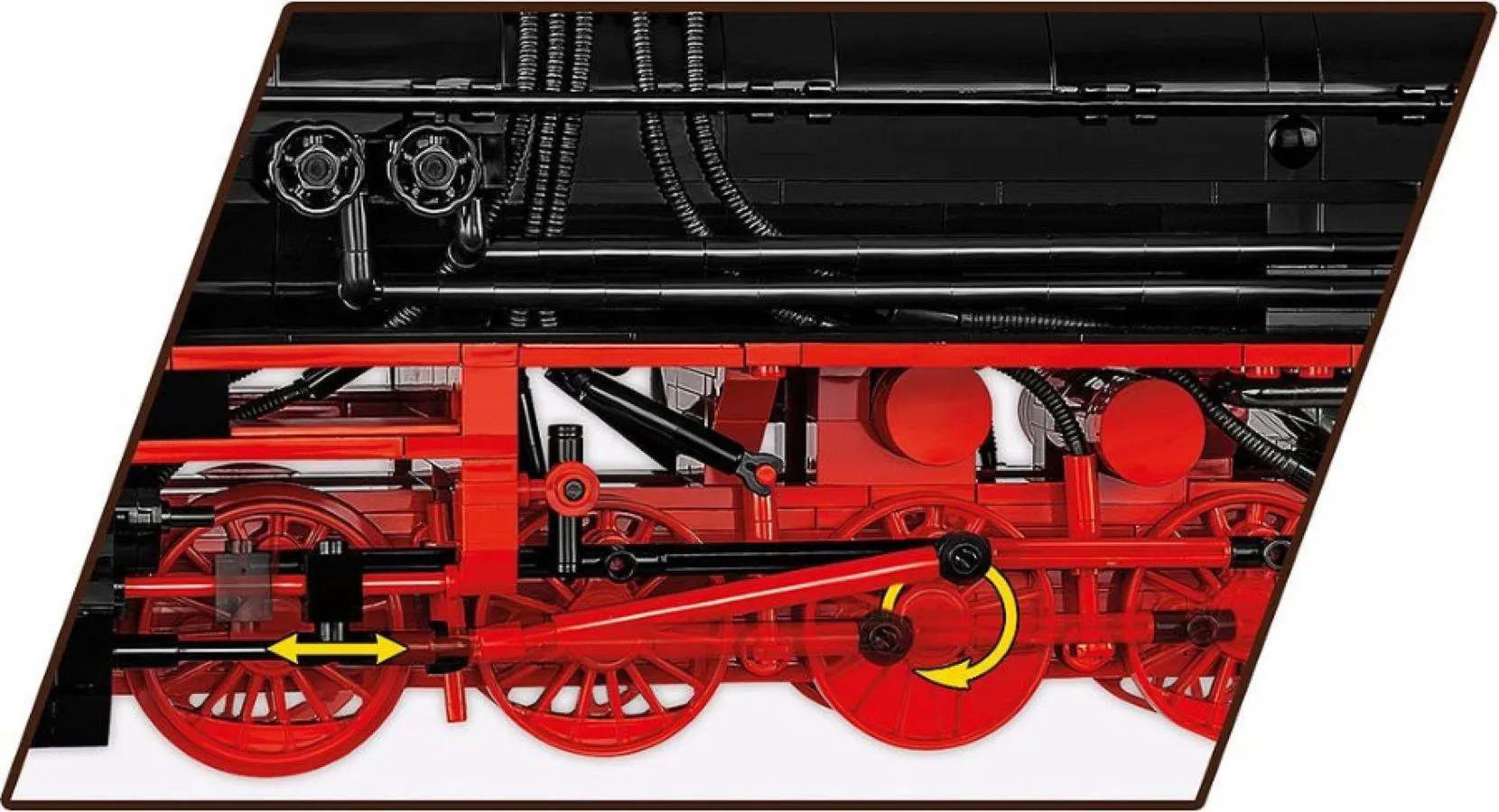 Trains - DR BR 52/TY2 Steam Locomotive 1:35 Scale [1723 Pcs] - Image 5