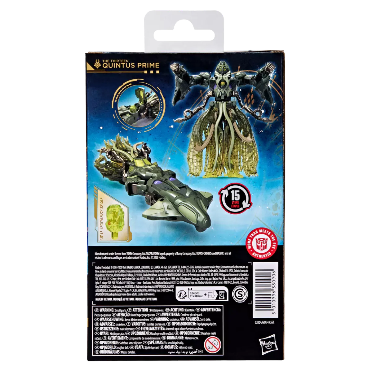 Transformers Age of the Primes Deluxe Class The Thirteen Quintus Prime - Image 5