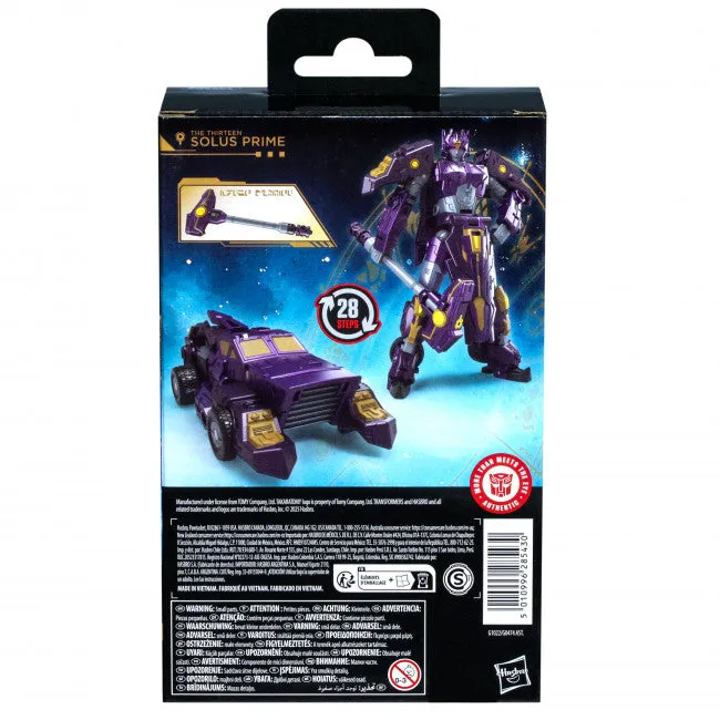 Transformers Age of the Primes Deluxe Class: The Thirteen Solus Prime - Image 3