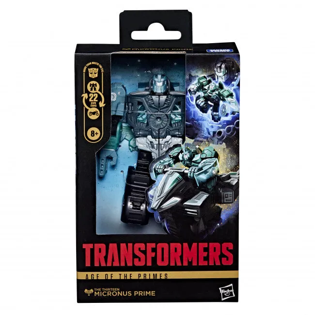 Transformers Age of the Primes The Thirteen Micronus Prime