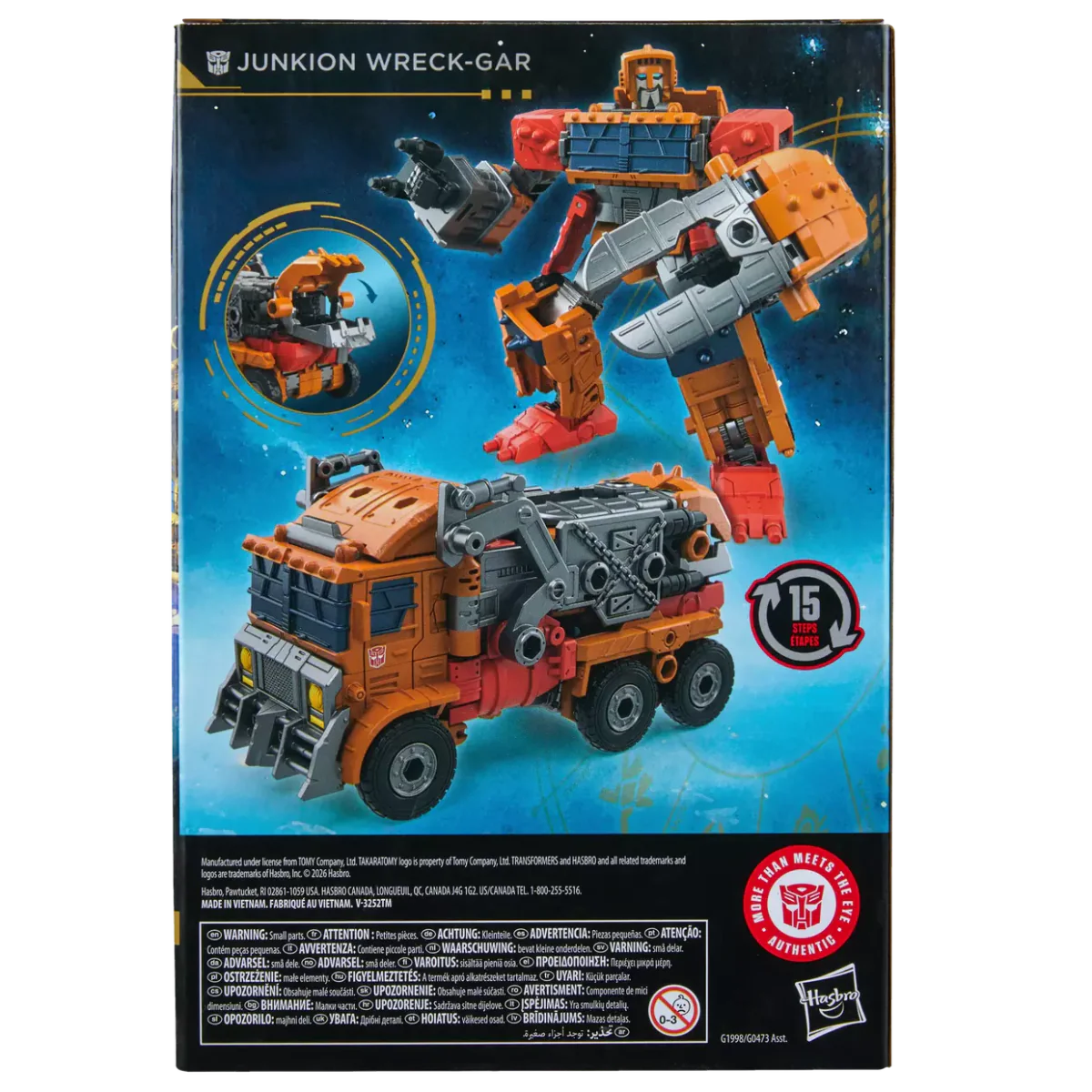 Transformers Age of the Primes Voyager Class Junkion Wreck-Gar - Image 10