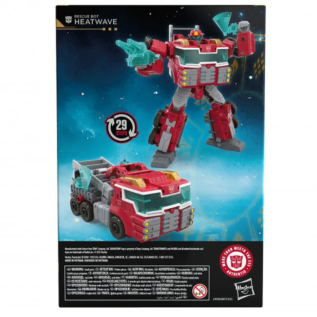 Transformers Age of the Primes Voyager Class: Rescue Bot Heatwave - Image 6