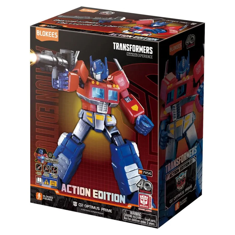 Transformers: G1 - Optimus Prime Action Edition Model Kit - Image 2