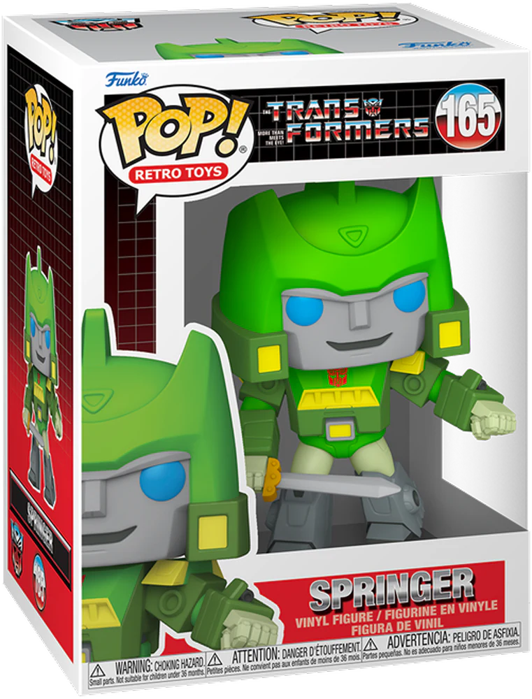 Transformers G1 - Springer Pop! Vinyl - Image 3