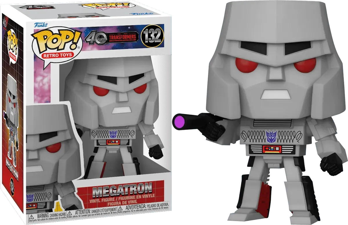 Transformers: Generation 1 - Megatron Pop! Vinyl