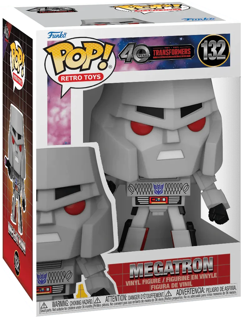 Transformers: Generation 1 - Megatron Pop! Vinyl - Image 3