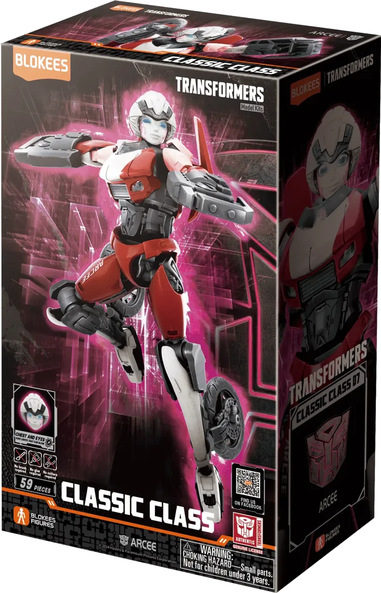 Transformers: Rise of the Beasts - Arcee Classic Class Model Kit - Image 2