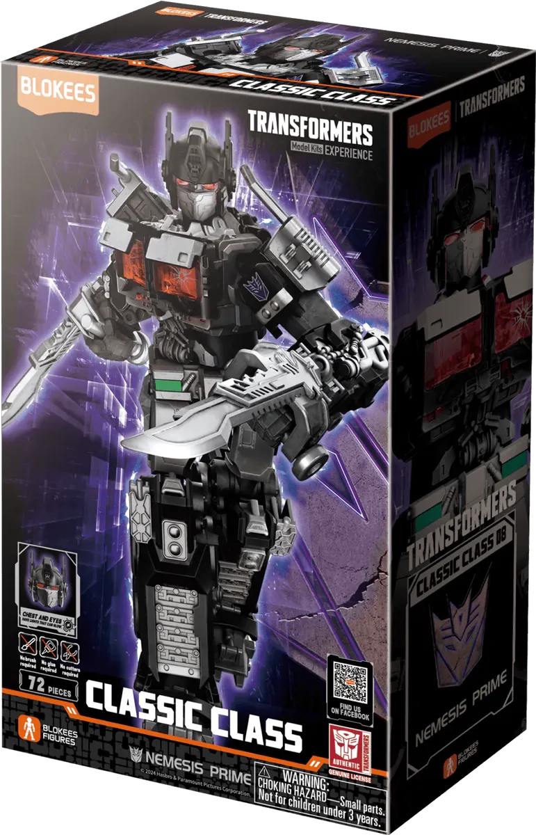 Transformers: Rise of the Beasts - Nemesis Prime Classic Class Model Kit - Image 2