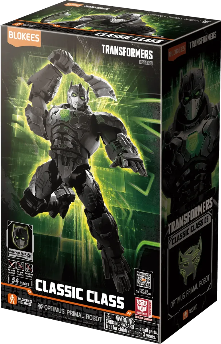 Transformers: Rise of the Beasts - Optimus Primal (Robot Mode) Classic Class Model Kit - Image 2