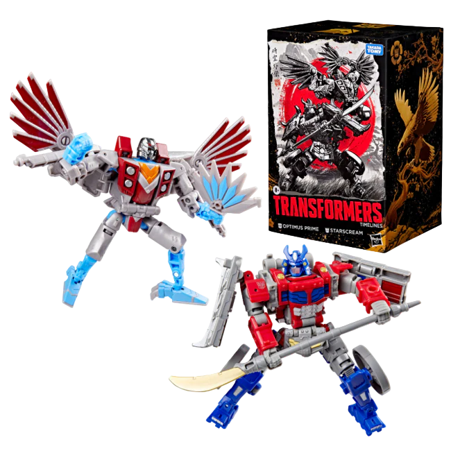 Transformers Timelines Optimus Prime and Starscream