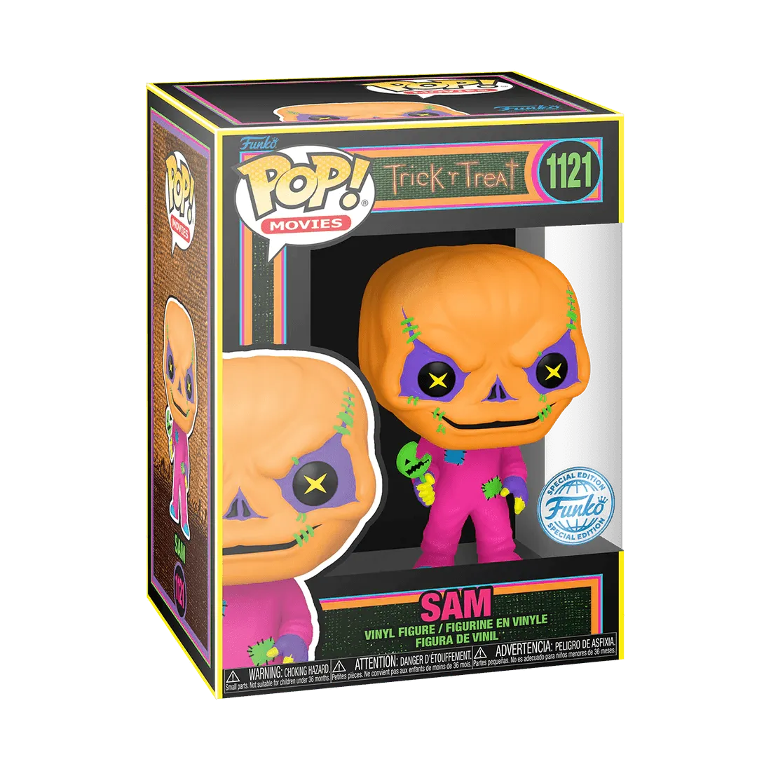 Trick R Treat - Sam US Exclusive Blacklight Pop! Vinyl [RS] - Image 3