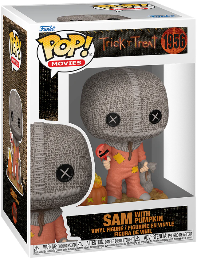Trick 'r Treat - Sam with Pumpkin Pop! Vinyl - Image 3