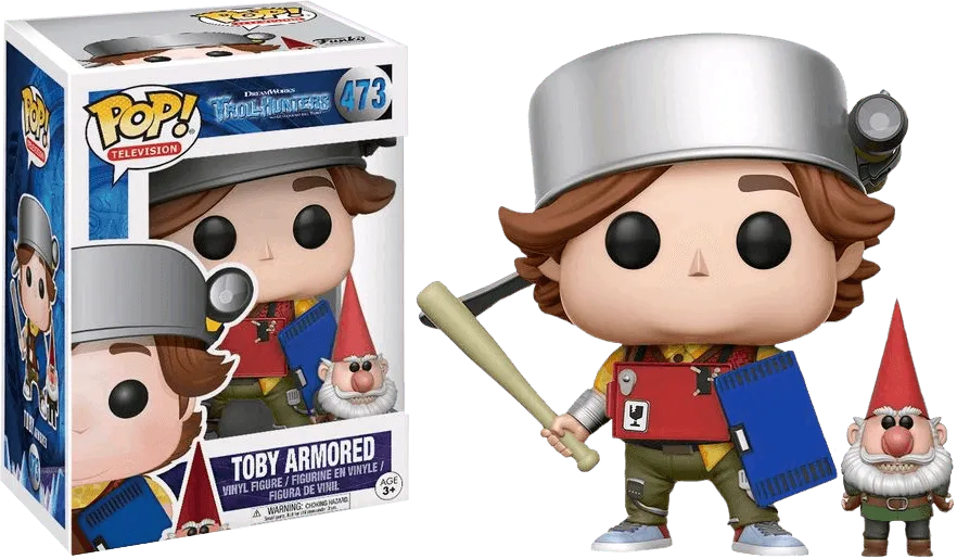 Trollhunters - Toby Armored Pop! Vinyl