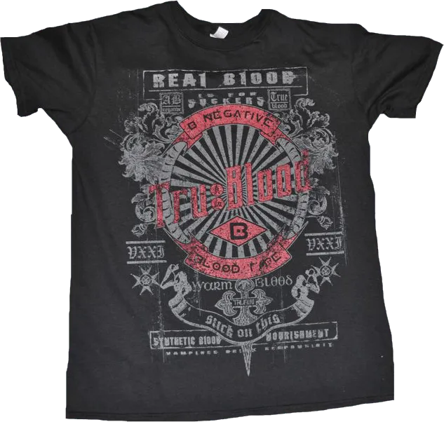 True Blood - Real Blood Male T-Shirt S