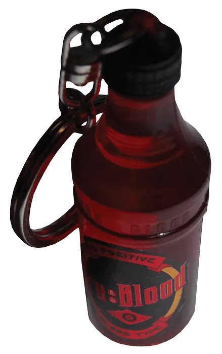 True Blood - Tru:Blood 3D Bottle Keychain - Image 2