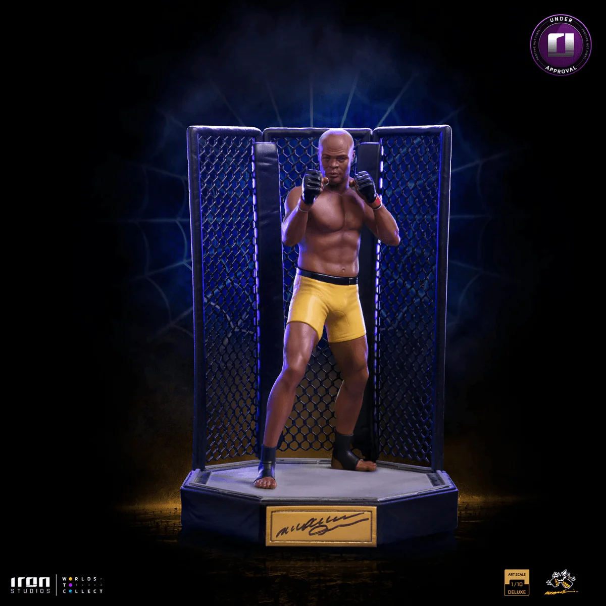 UFC - Anderson "Spider" Silva (Signed Version) Deluxe Art Scale 1:10 Scale Statue - Image 4