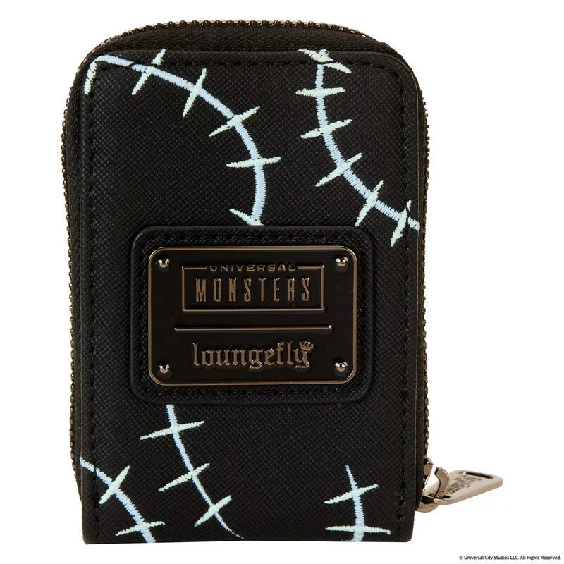 Universal Monsters - Bride of Frankenstein Neon Mask Zip Wallet - Image 5