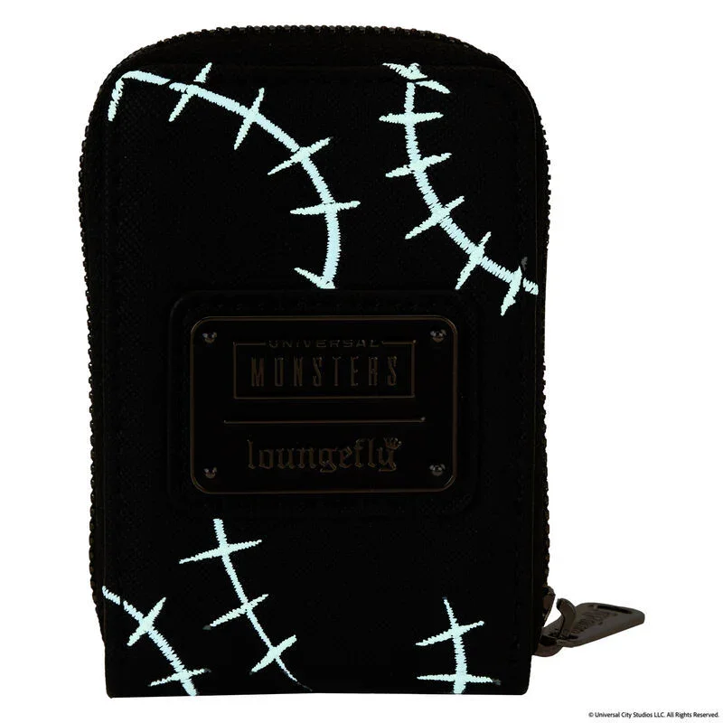 Universal Monsters - Bride of Frankenstein Neon Mask Zip Wallet - Image 6