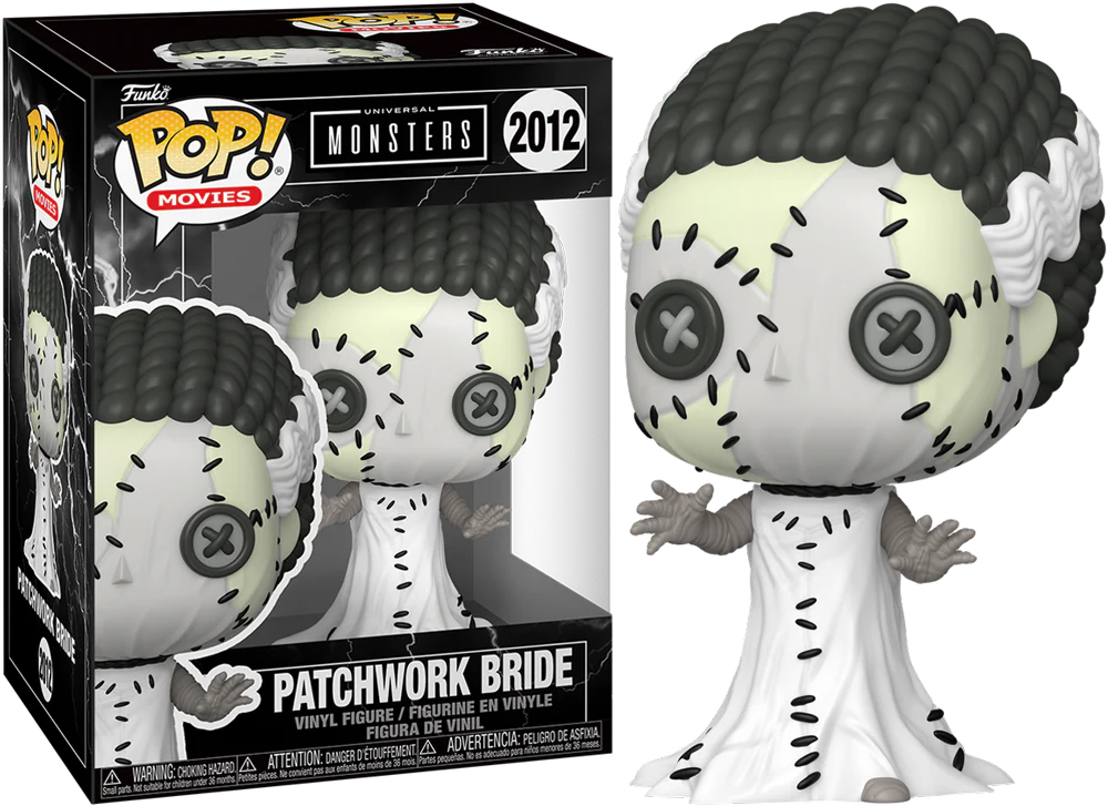 Universal Monsters - Bride of Frankenstein Patchwork Pop! Vinyl