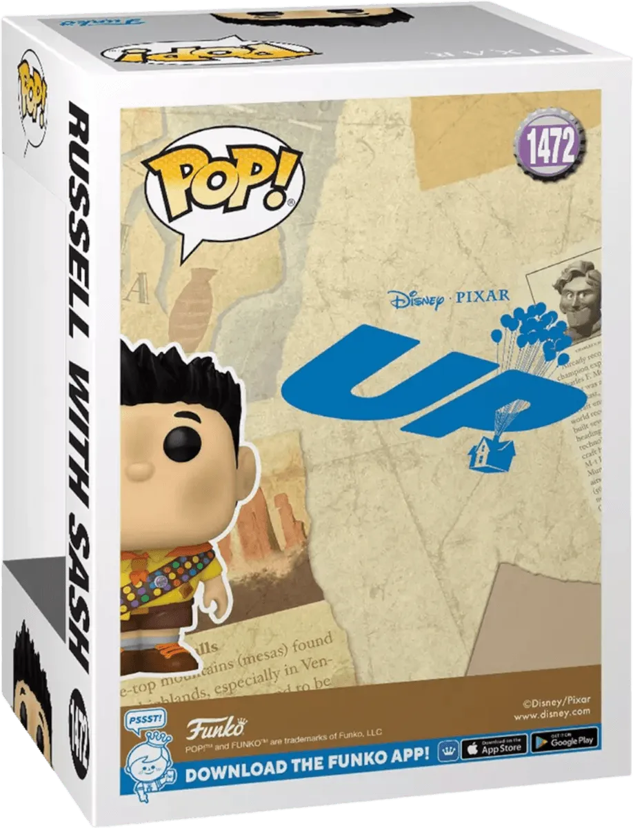 Up (2009) - Russel with Sash US Exclusive Pop! Vinyl [RS] - Image 4