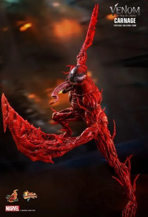 Venom 2: Let There Be Carnage - Carnage Deluxe 1:6 Scale Collectable Action Figure Set - Image 5