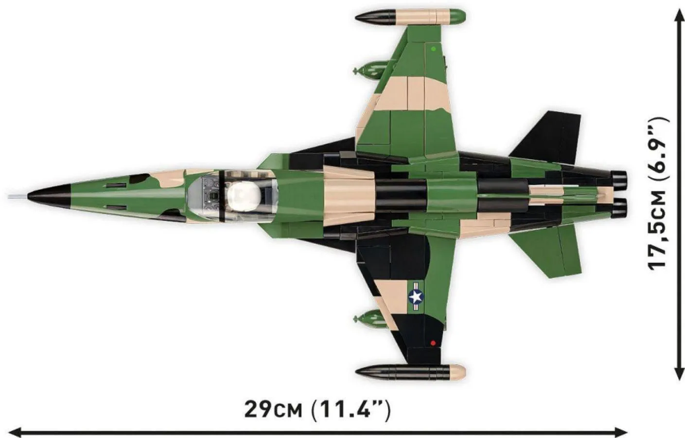 Vietnam War - Northrop F-5A Freedom Fighter (352 Piece Kit) - Image 5