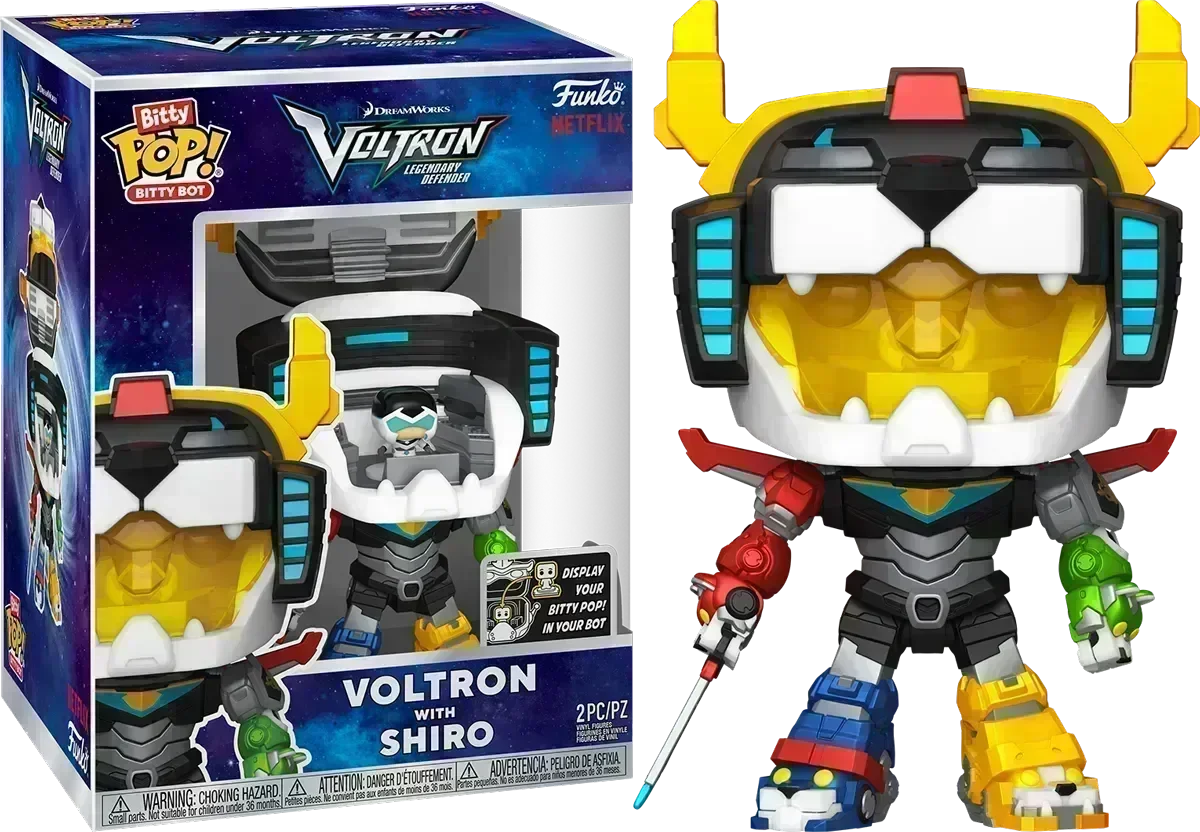 Voltron - Voltron with Shiro Bitty Pop! Bot