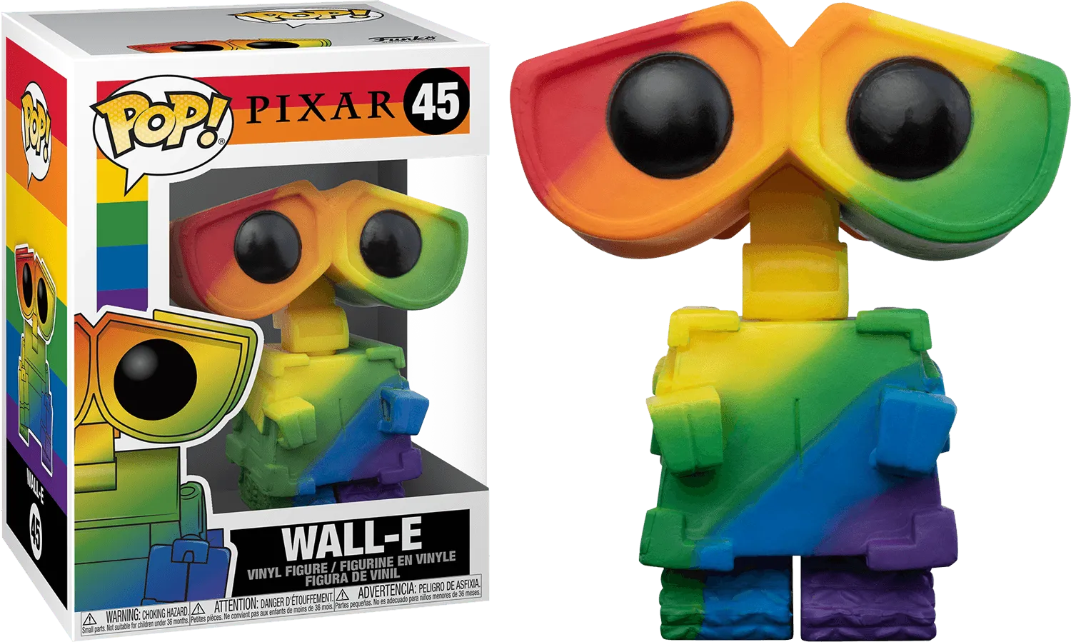 Wall-E - Wall-E Rainbow Pride 2021 Pop! Vinyl