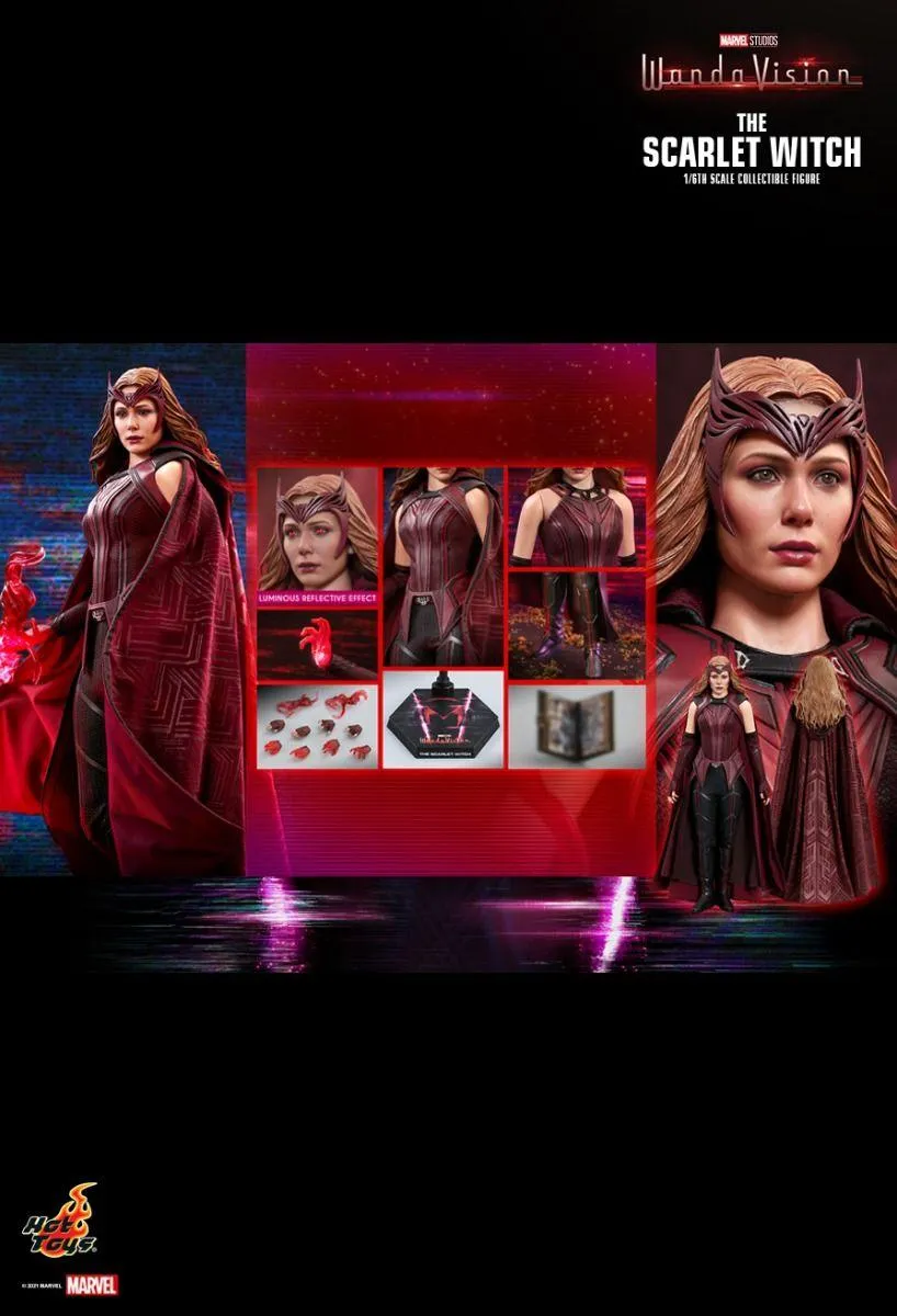 WandaVision - The Scarlet Witch 1:6 Scale Collectable Action Figure - Image 21