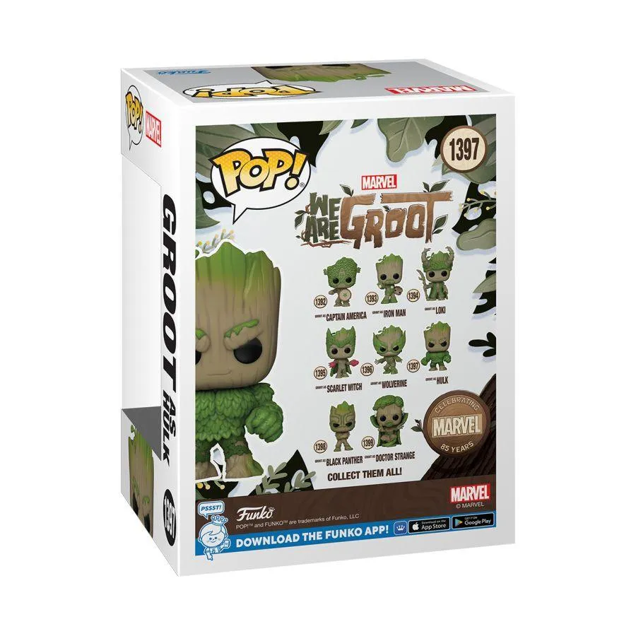 We Are Groot - Groot Hulk (Marvel: 85th Anniversary) Pop! Vinyl - Image 4