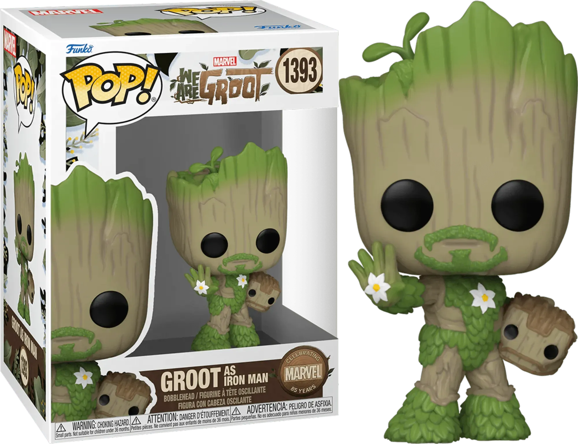 We Are Groot - Groot Iron Man (Marvel: 85th Anniversary) Pop! Vinyl
