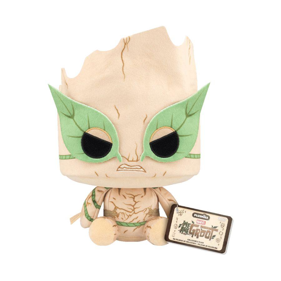 We Are Groot - Groot Wolverine (Marvel: 85th Anniversary) 7" Pop! Plush - Image 2