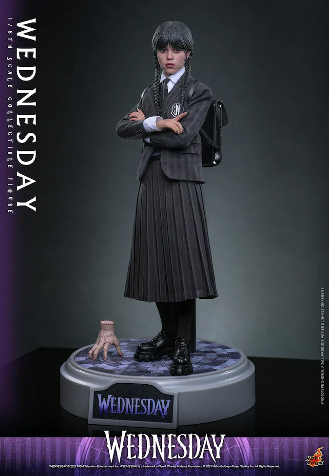 Wednesday - Wednesday Addams 1:6 Scale Collectable Action Figure - Image 12