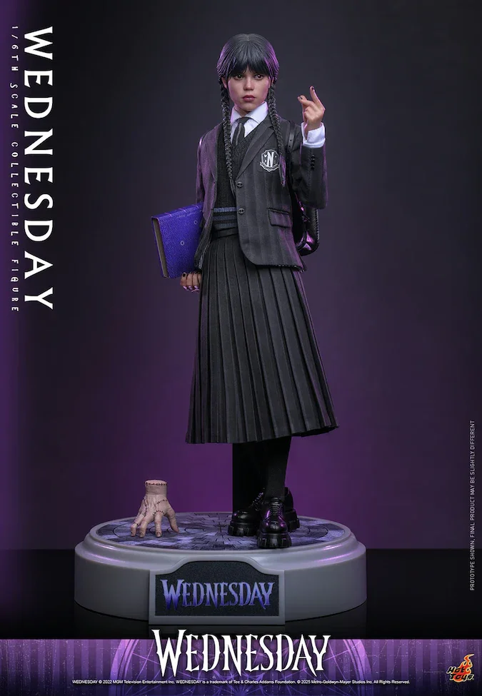 Wednesday - Wednesday Addams 1:6 Scale Collectable Action Figure - Image 14