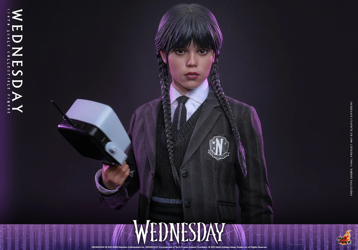 Wednesday - Wednesday Addams 1:6 Scale Collectable Action Figure - Image 18