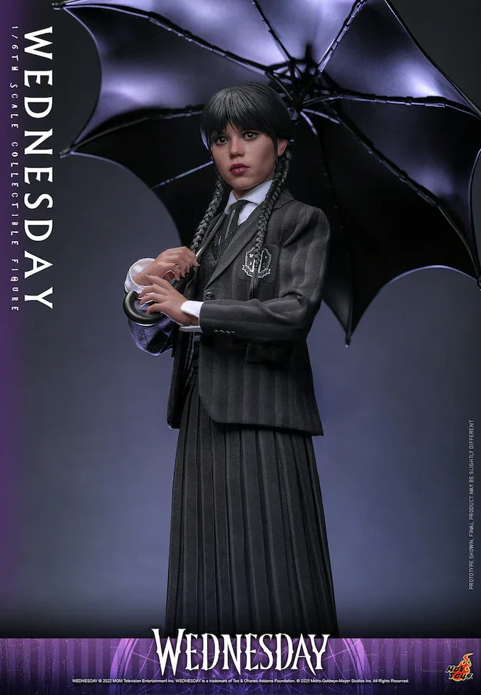Wednesday - Wednesday Addams 1:6 Scale Collectable Action Figure - Image 3