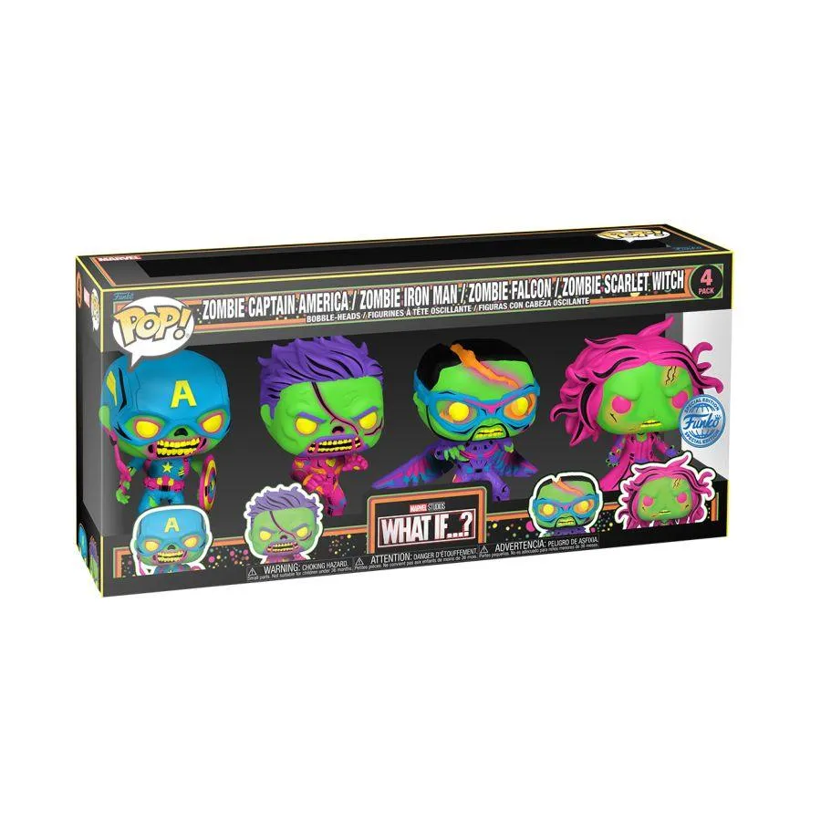 What If...? - Blacklight US Exclusive Pop! Vinyl 4-Pack [RS] - Image 3
