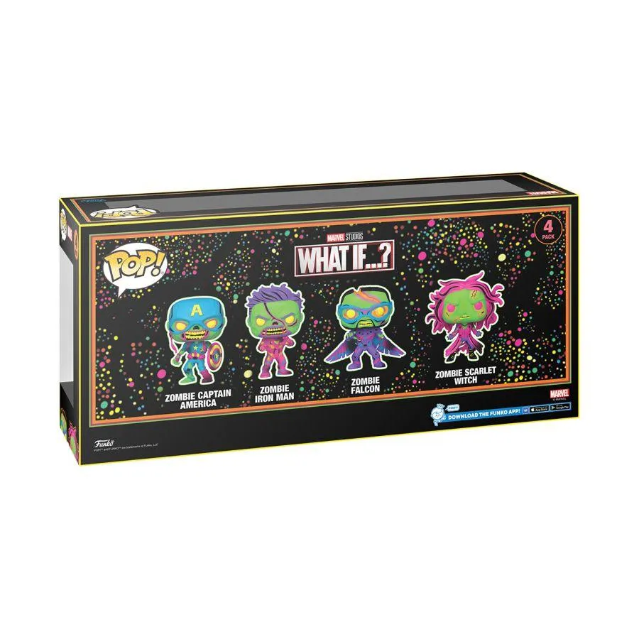 What If...? - Blacklight US Exclusive Pop! Vinyl 4-Pack [RS] - Image 4