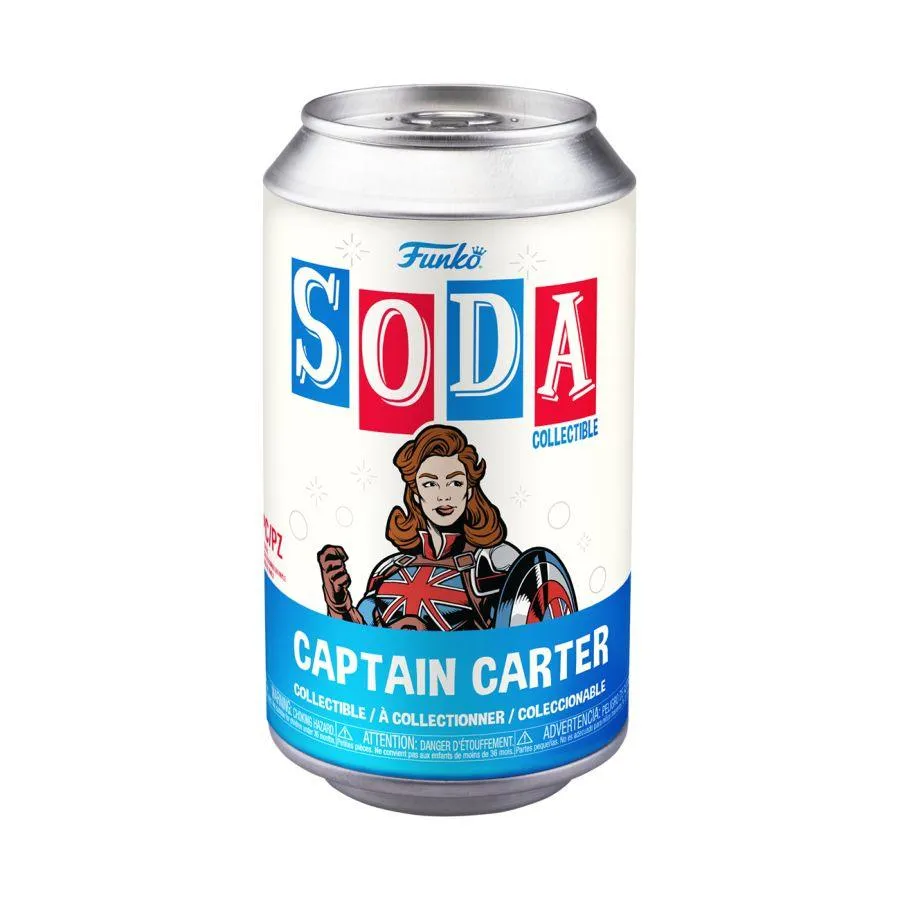 What If - Captain Carter (with chase) Vinyl Soda - Image 4