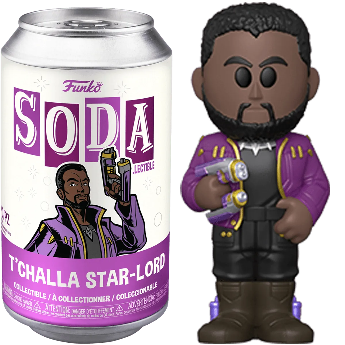 What If - Starlord T'Challa (with chase) Vinyl Soda