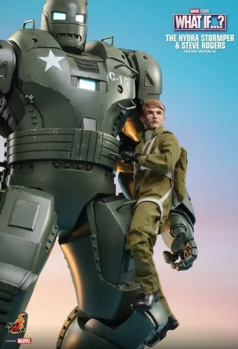 What If - Steve Rogers & Hydra Stomper 1:6 Scale Action Figure - Image 4