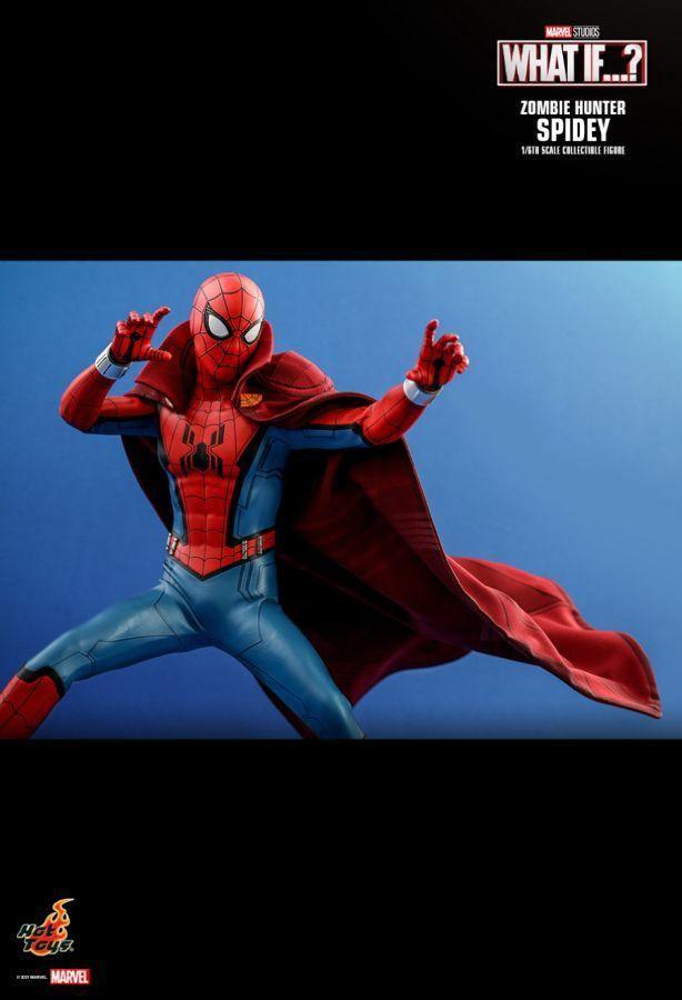 What If - Zombie Hunter Spider-Man 1:6 Scale 12" Action Figure - Image 10