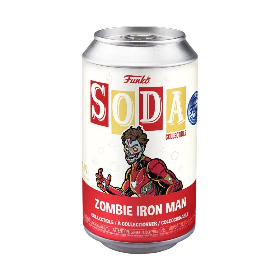 What If - Zombie Iron Man (with chase) US Exclusive Vinyl Soda [RS] - Image 3