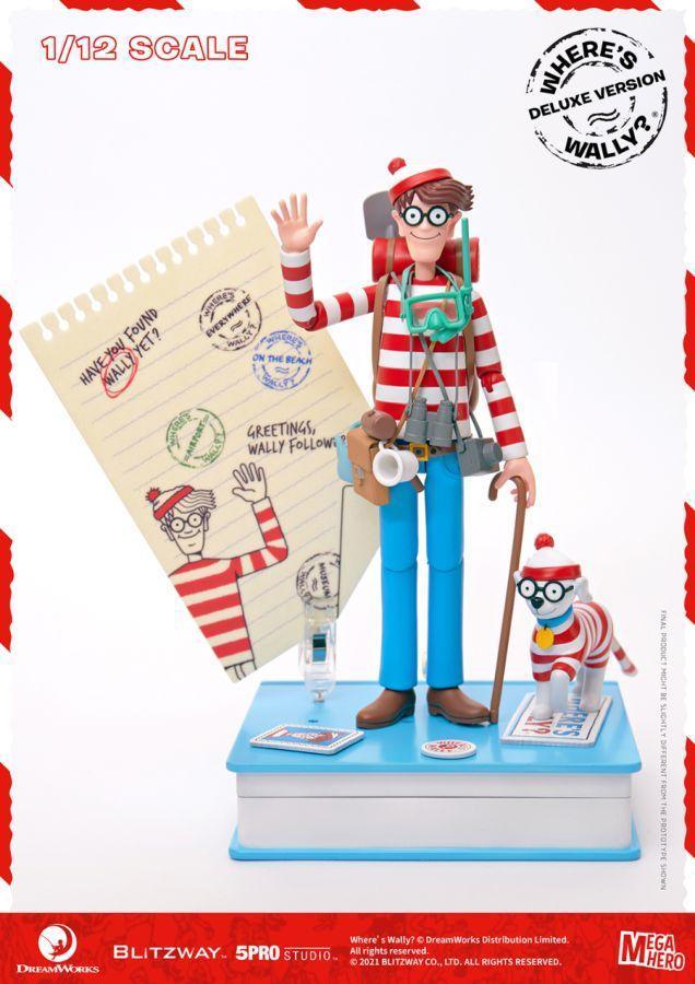 Where's Wally? - Wally Deluxe 1:12 Scale 6" Action Figure - Image 4