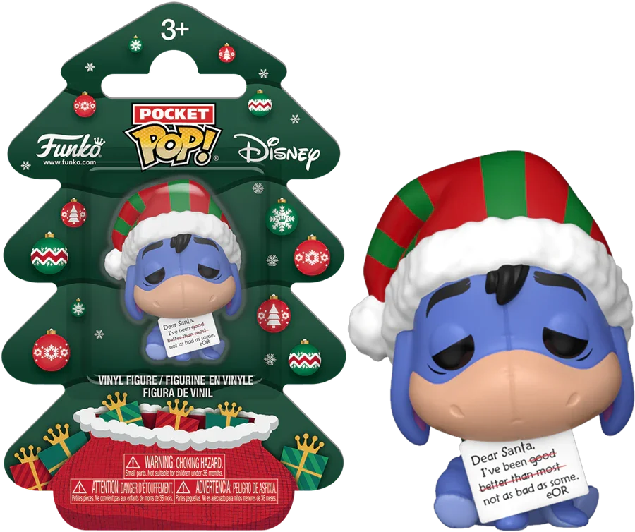 Winnie the Pooh - Eeyore Holiday Pocket Pop! Vinyl