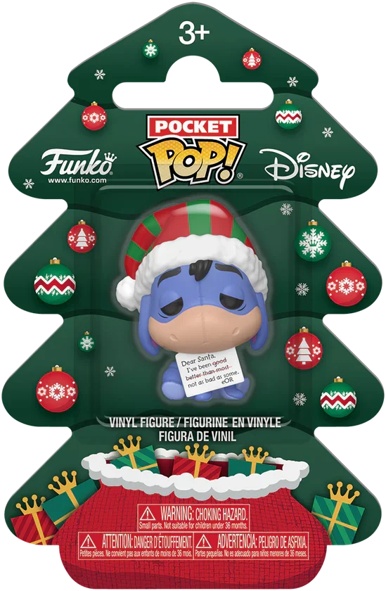 Winnie the Pooh - Eeyore Holiday Pocket Pop! Vinyl - Image 3