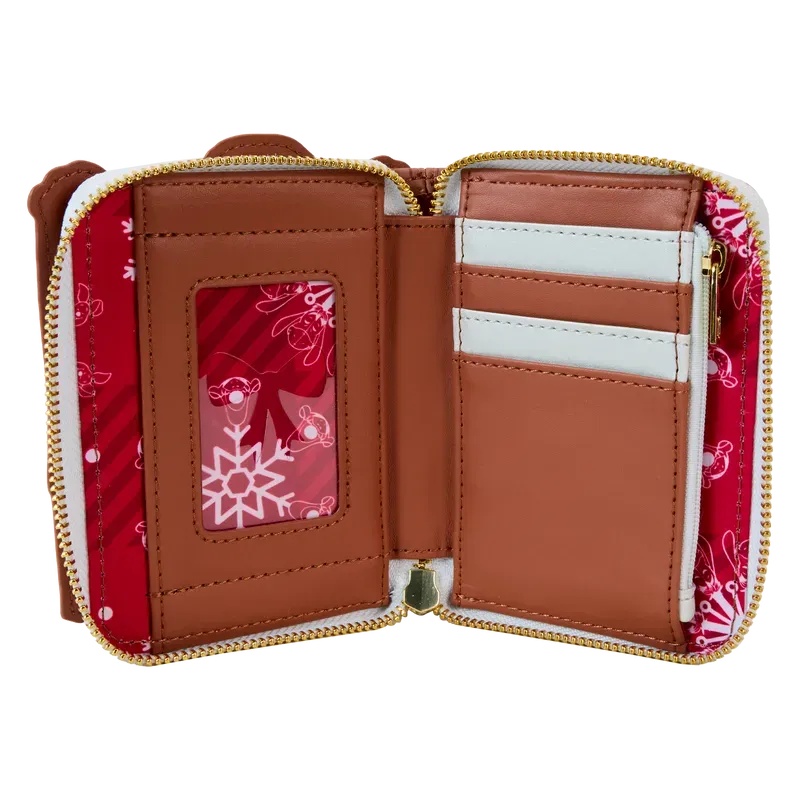 Winnie The Pooh - Pooh & Friends Holiday Scene Zip Wallet - Image 4
