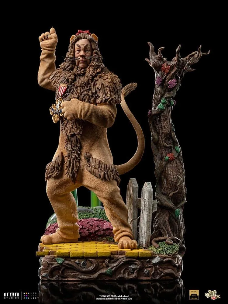 Wizard of Oz - Cowardly Lion Deluxe 1:10 Scale Statue - Image 2