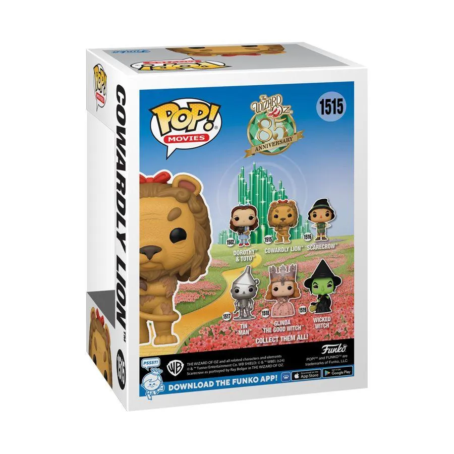 Wizard of Oz - Cowardly Lion (with chase) Pop! Vinyl - Image 4