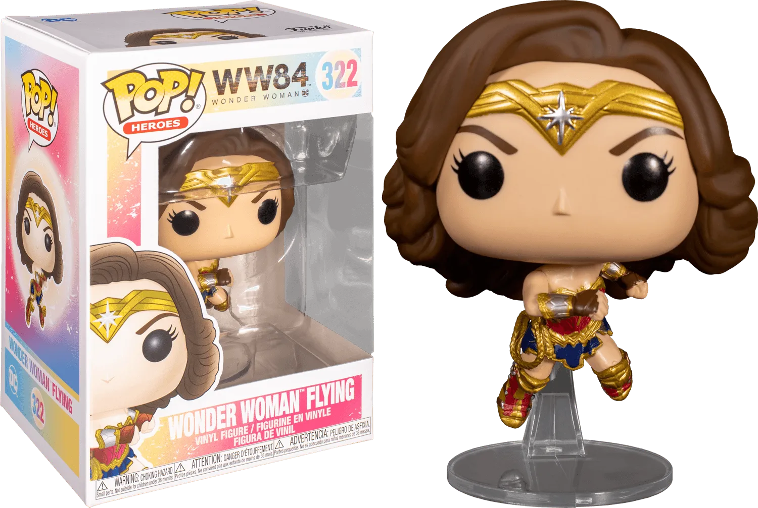 Wonder Woman: 1984 - Wonder Woman Flying Pop! Vinyl